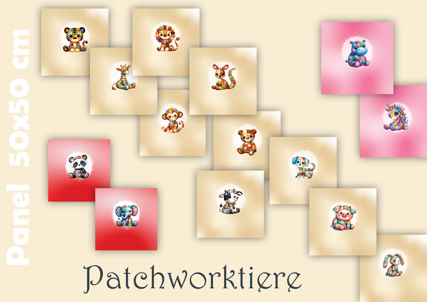 Panel Patchworktiere