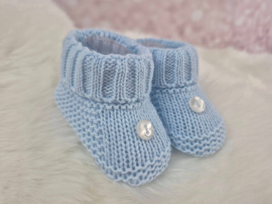 Newborn Stricksöckchen 1