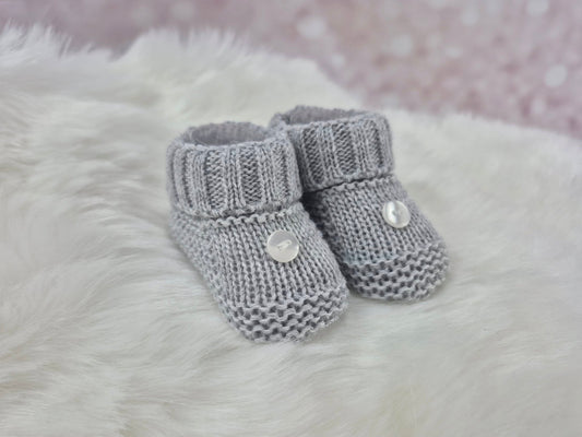 Newborn Stricksöckchen 16