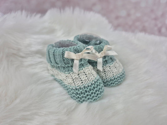 Newborn Stricksöckchen 22