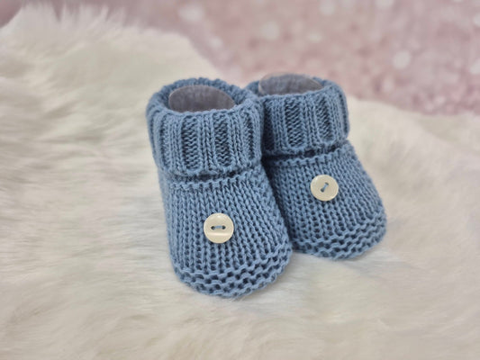 Newborn Stricksöckchen 8