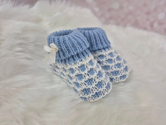 Newborn Stricksöckchen 9